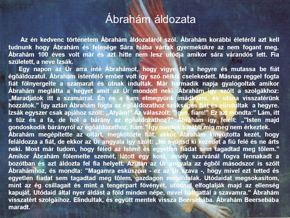 Ábrahám áldozata