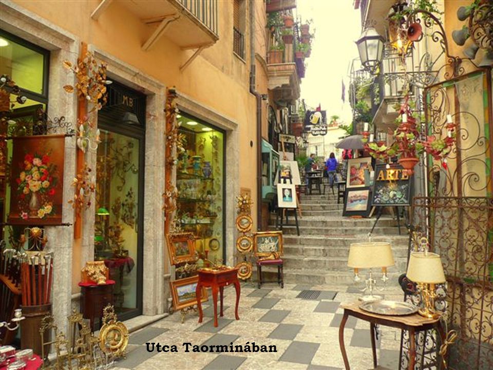 Utca Taorminában