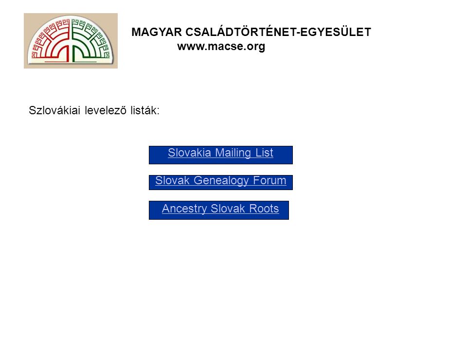 Slovak Genealogy Forum