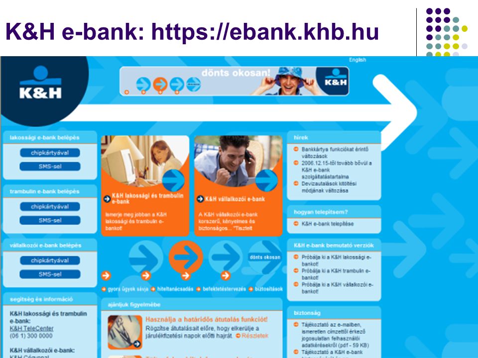 K&H e-bank: