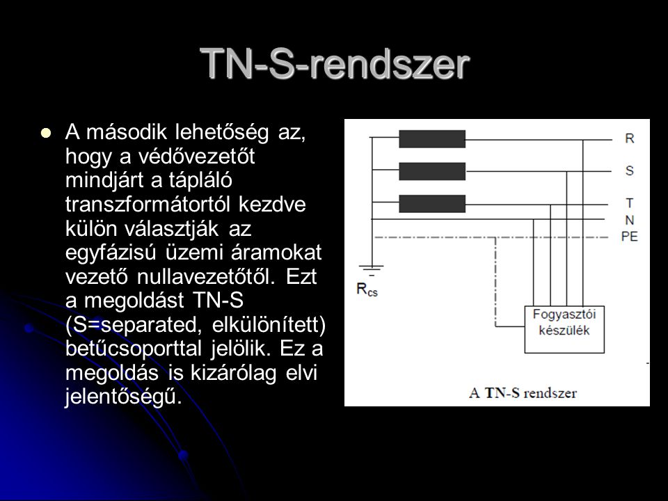 TN-S-rendszer