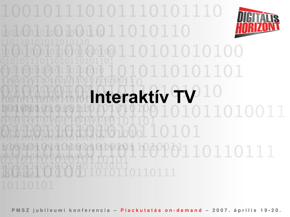 Interaktív TV