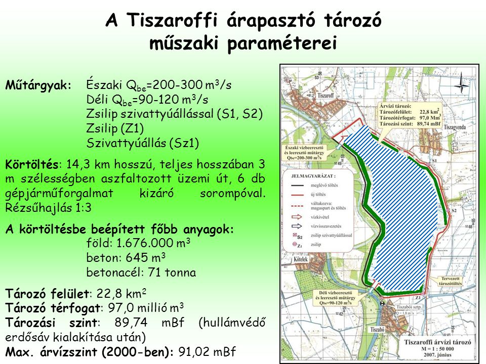 A Tiszaroffi árapasztó tározó