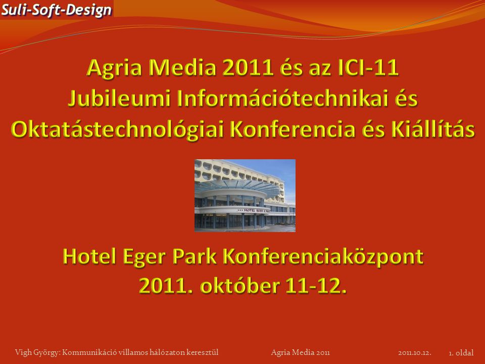 Hotel Eger Park Konferenciaközpont október