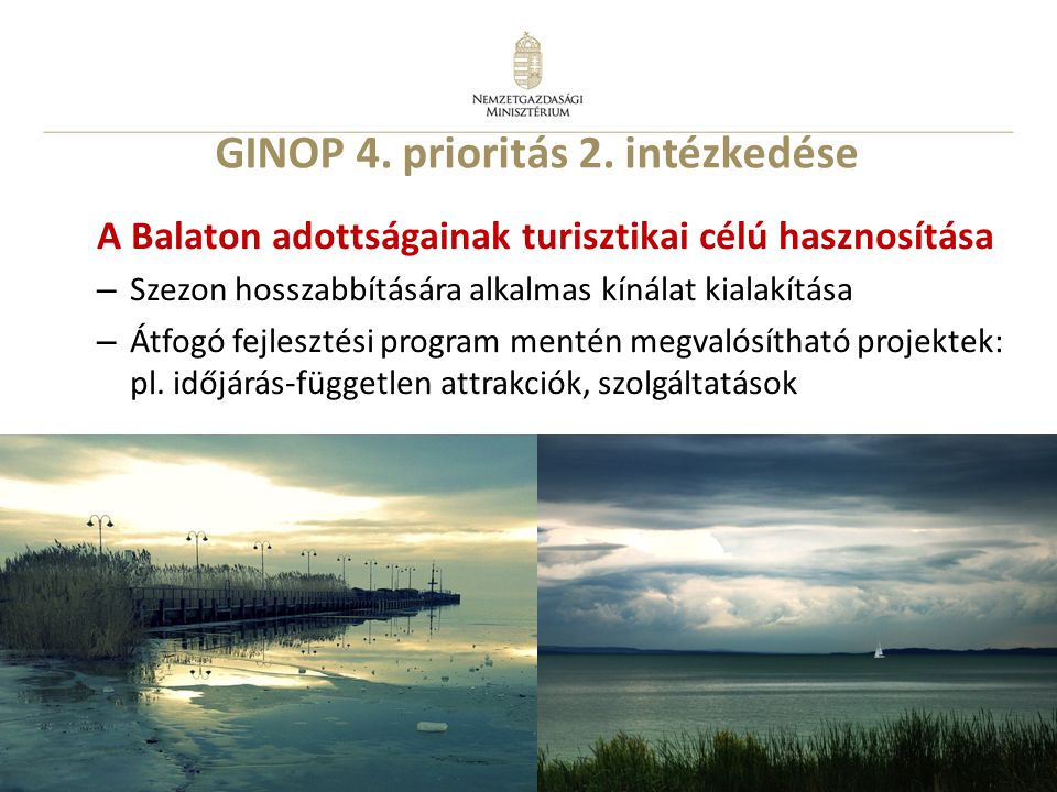 GINOP 4. prioritás 2. intézkedése