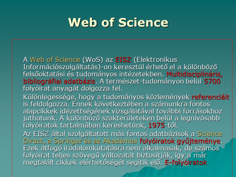 Web of Science