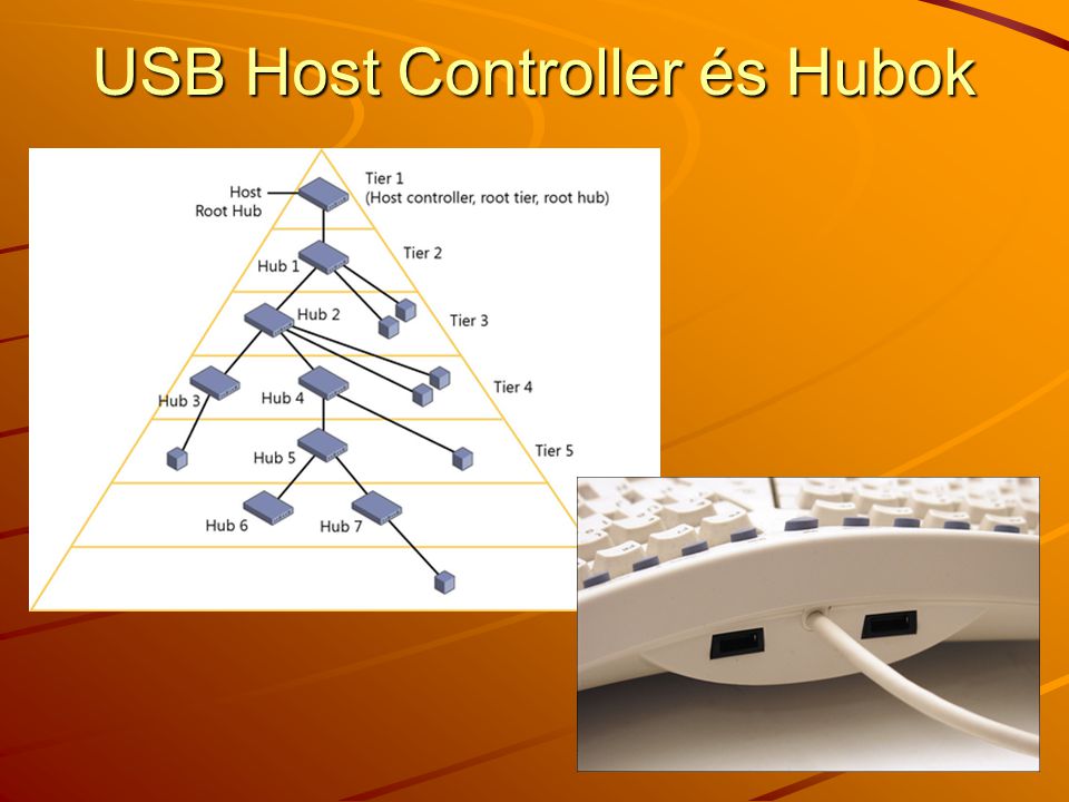 USB Host Controller és Hubok