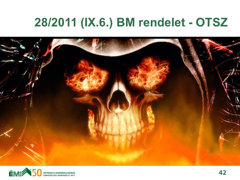28/2011 (IX.6.) BM rendelet - OTSZ