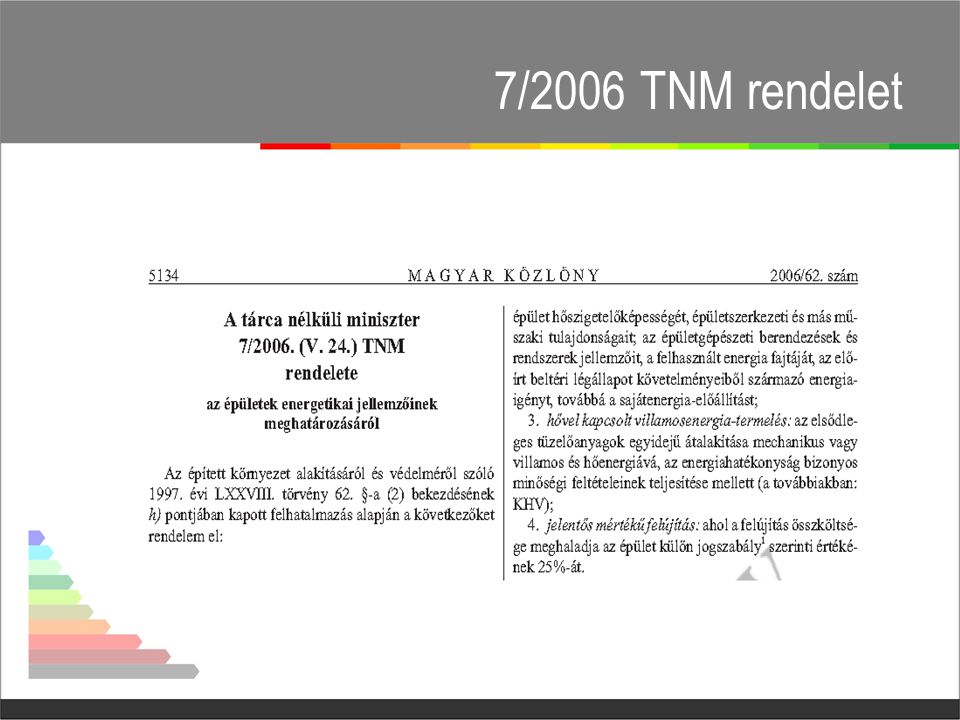 7/2006 TNM rendelet