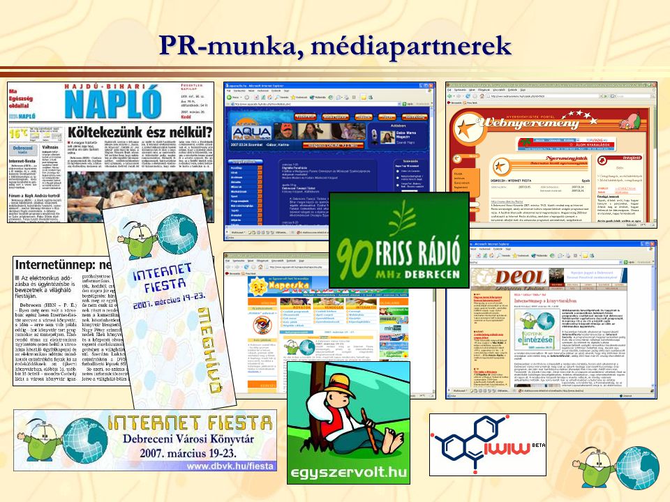 PR-munka, médiapartnerek