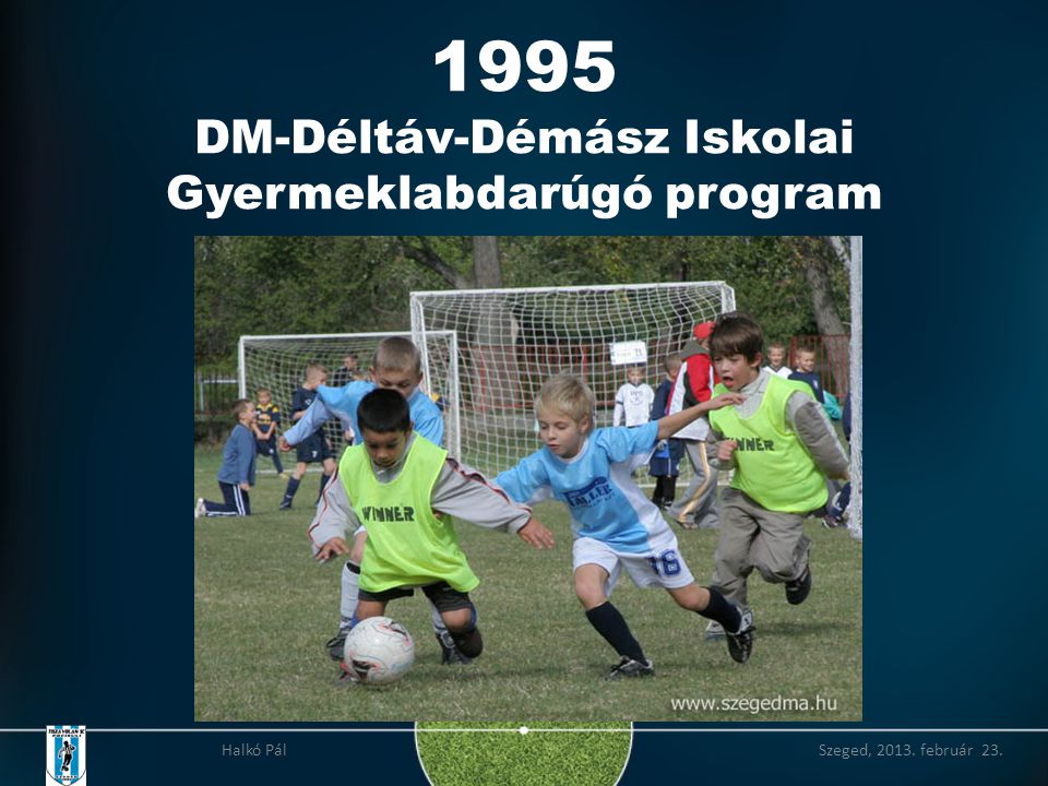 1995 DM-Déltáv-Démász Iskolai Gyermeklabdarúgó program