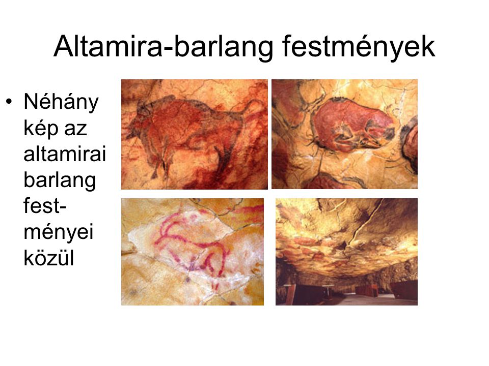 Altamira-barlang festmények