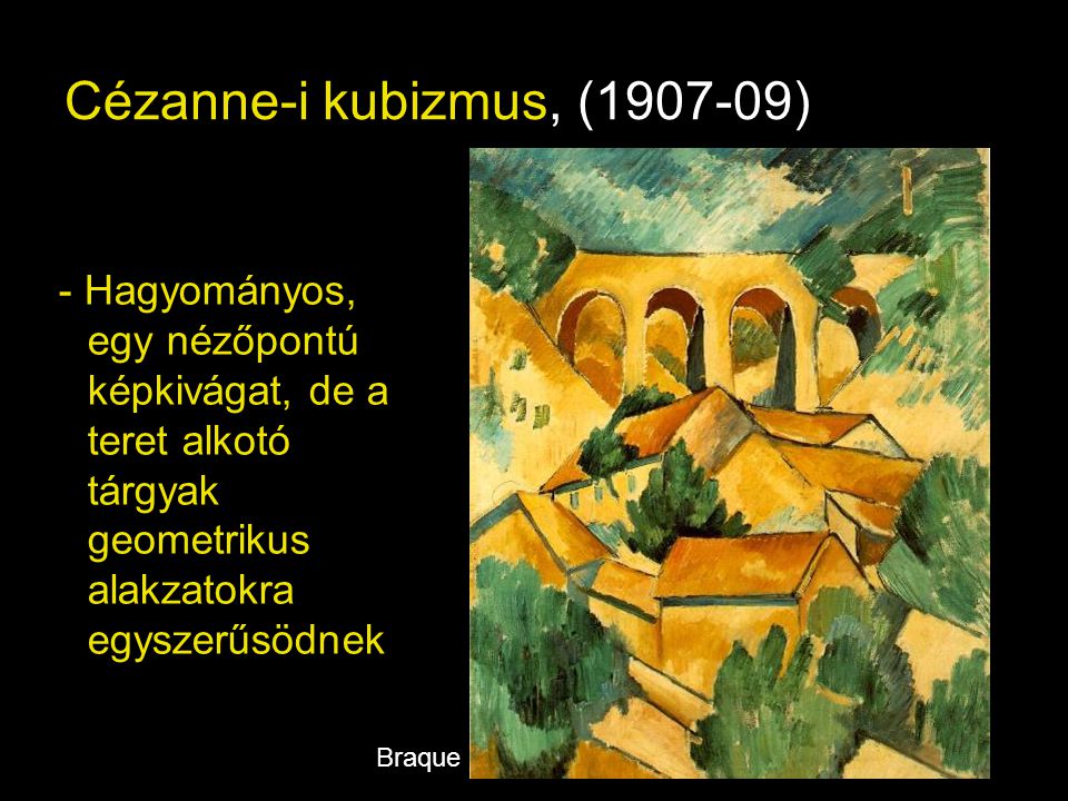 Cézanne-i kubizmus, ( )