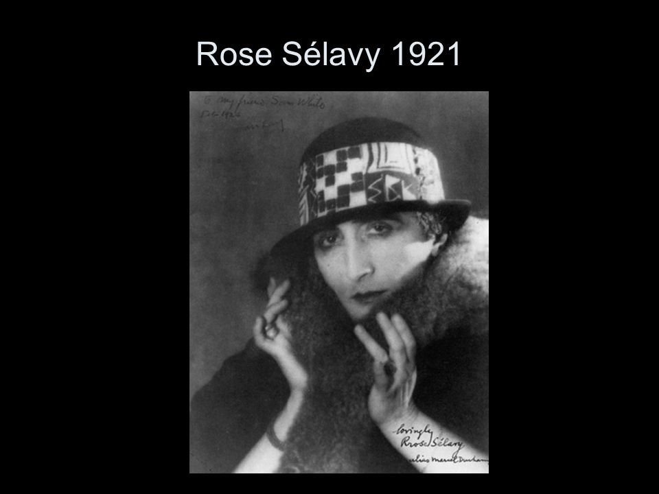 Rose Sélavy 1921