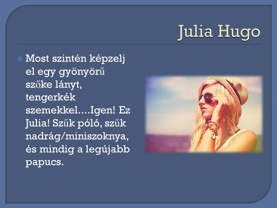Julia Hugo
