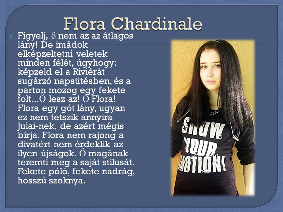 Flora Chardinale