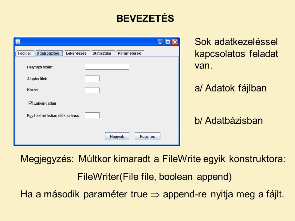 FileWriter(File file, boolean append)