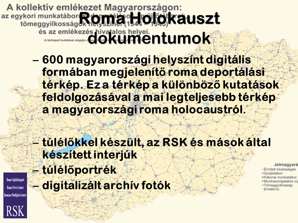 Roma Holokauszt dokumentumok