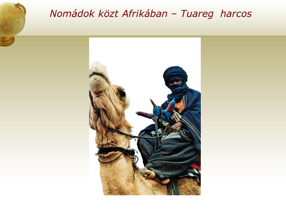 Nomádok közt Afrikában – Tuareg harcos