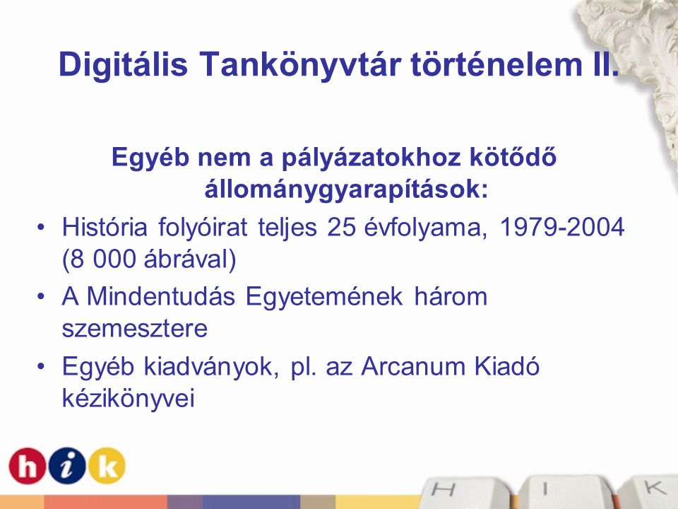 Digitális Tankönyvtár történelem II.