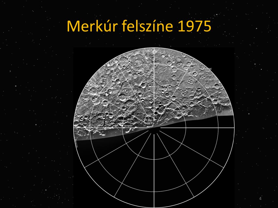 Merkúr felszíne 1975