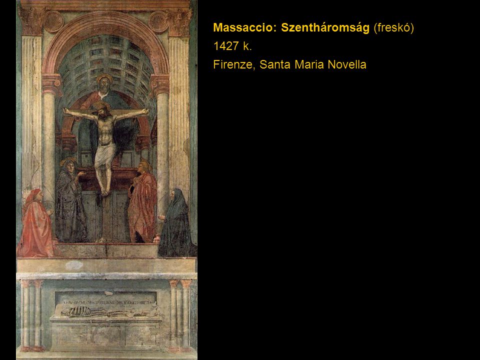 Massaccio: Szentháromság (freskó)