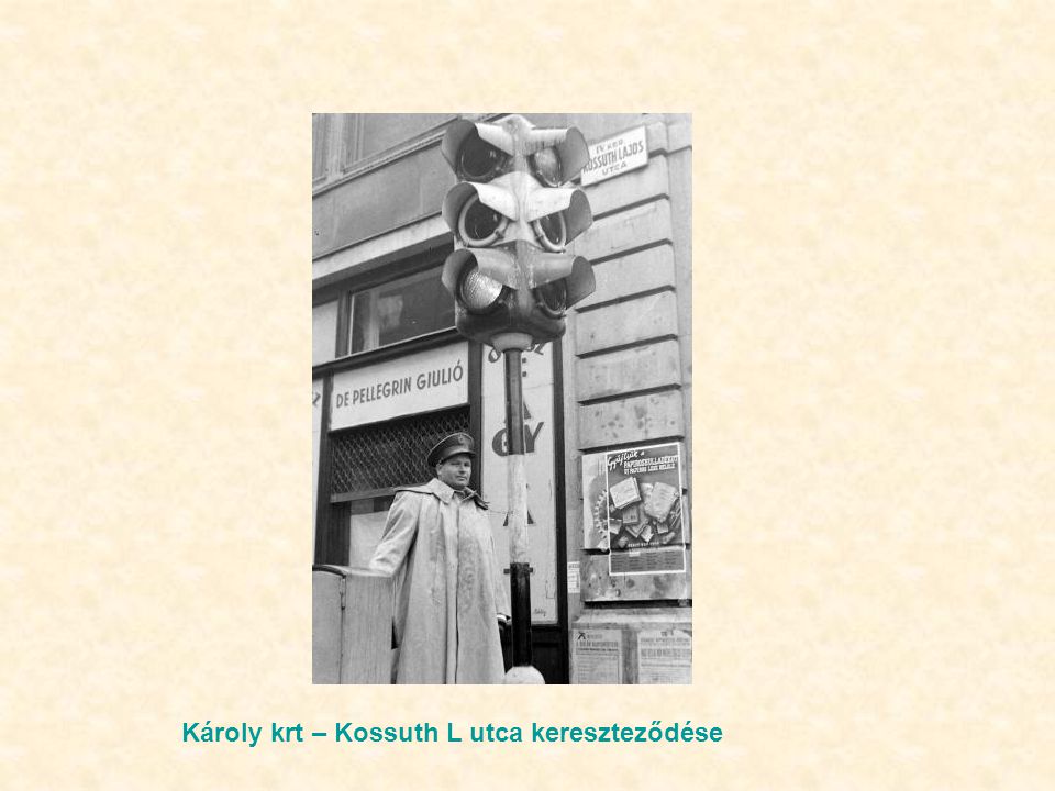 Károly krt – Kossuth L utca kereszteződése