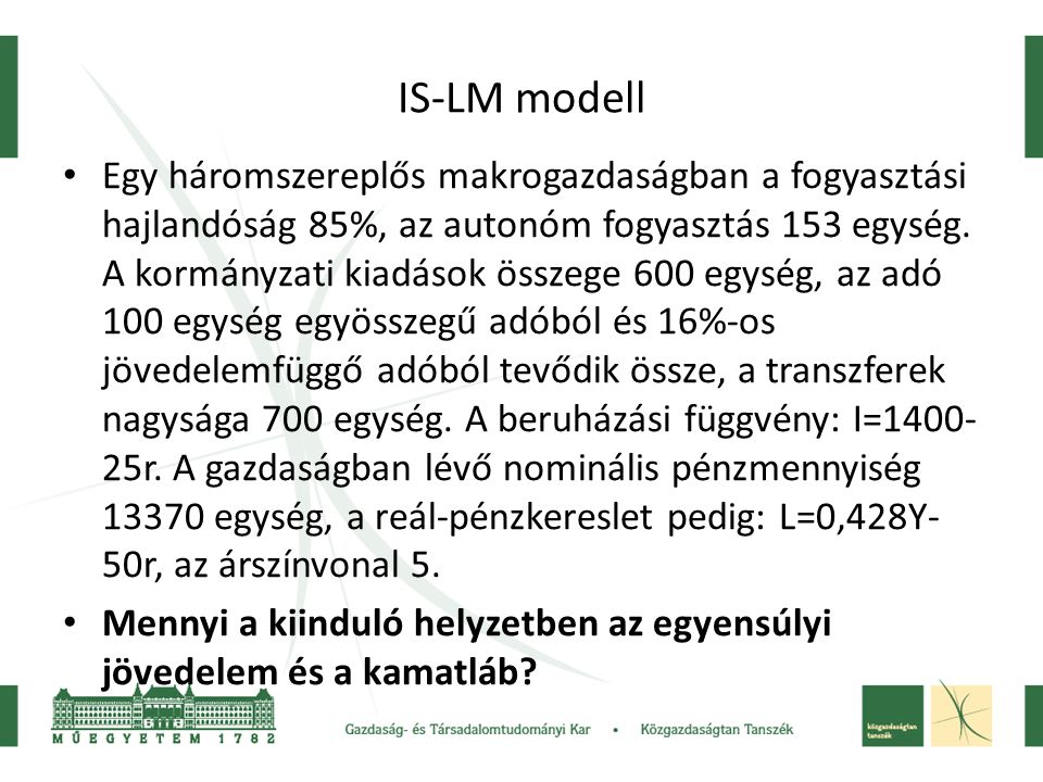 IS-LM modell