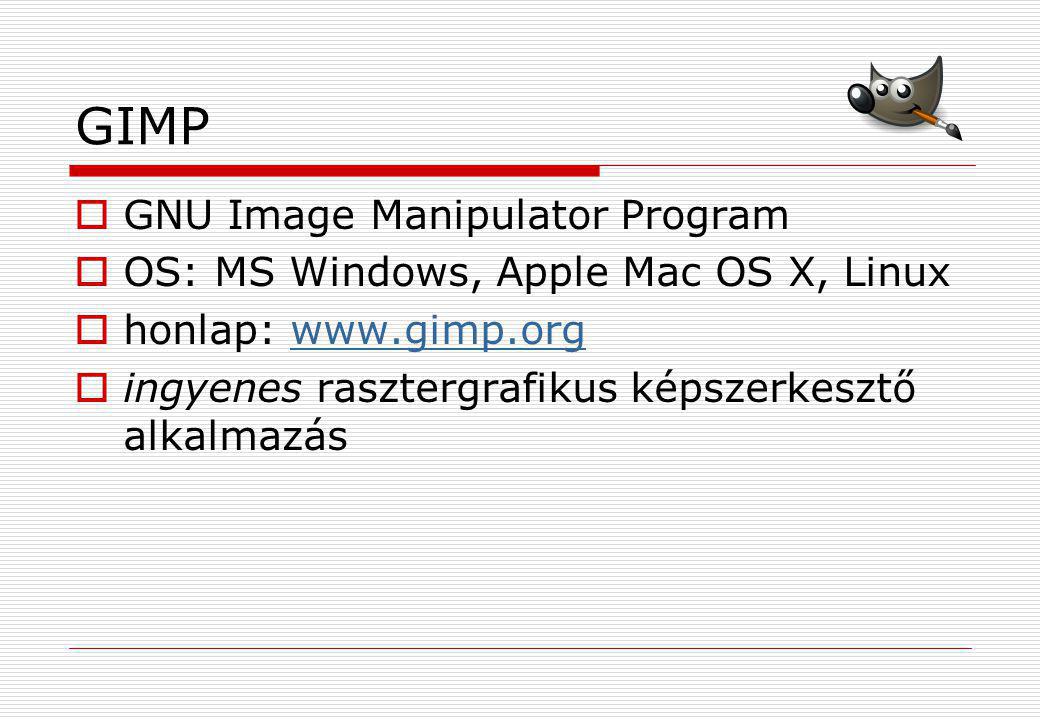GIMP GNU Image Manipulator Program