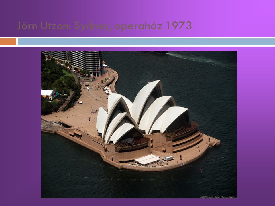 Jörn Utzon: Sydney, operaház 1973