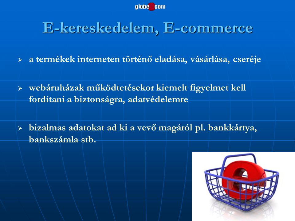 E-kereskedelem, E-commerce