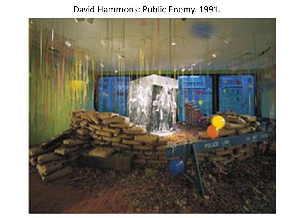 David Hammons: Public Enemy
