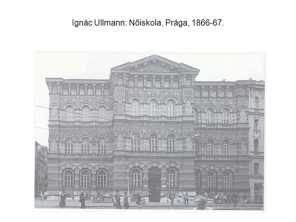 Ignác Ullmann: Nőiskola, Prága,