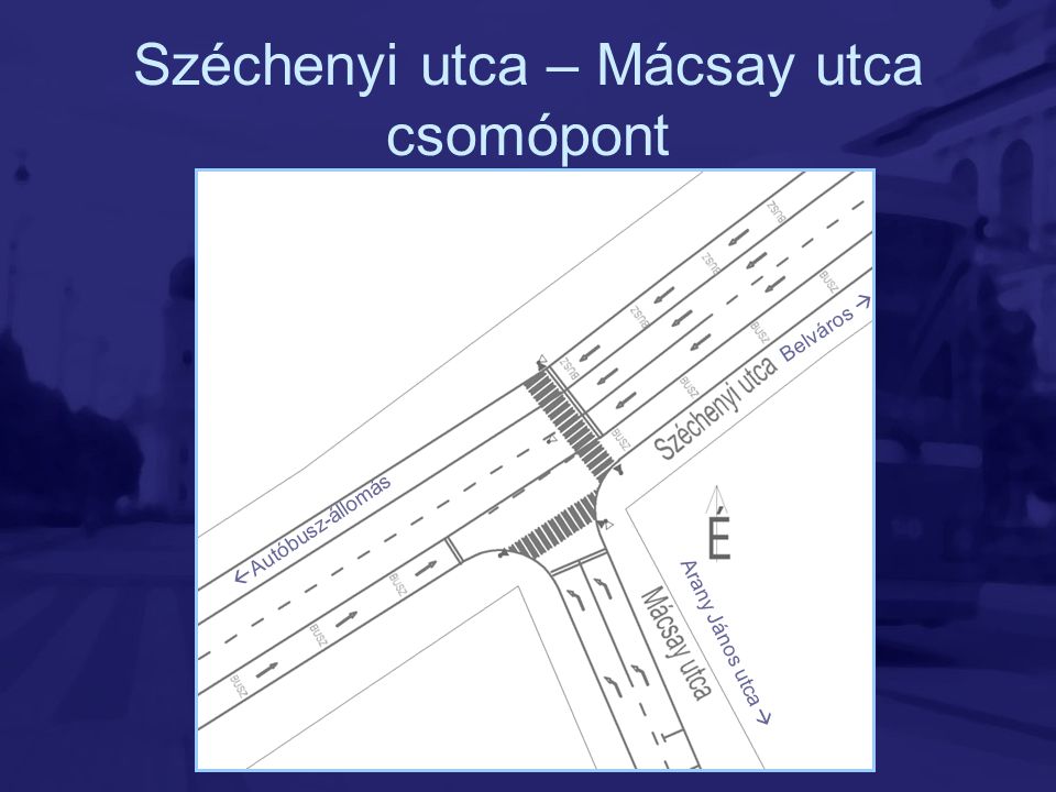 Széchenyi utca – Mácsay utca csomópont