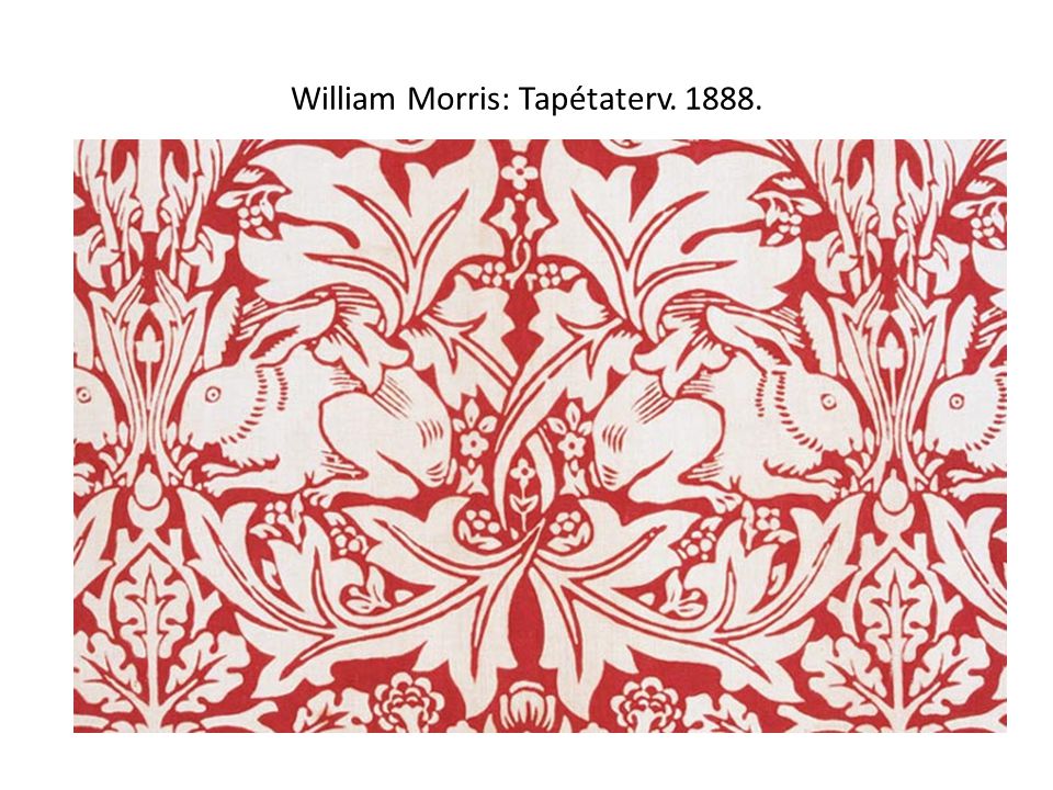 William Morris: Tapétaterv