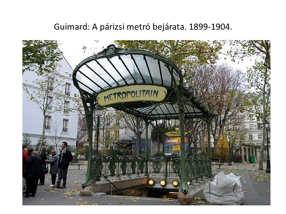 Guimard: A párizsi metró bejárata