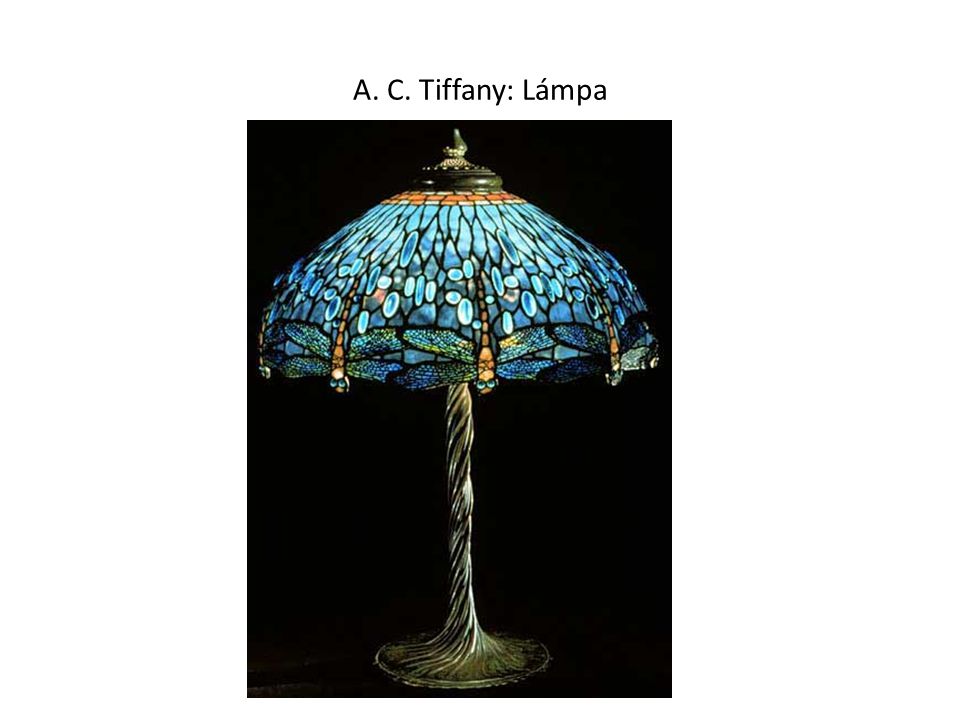 A. C. Tiffany: Lámpa