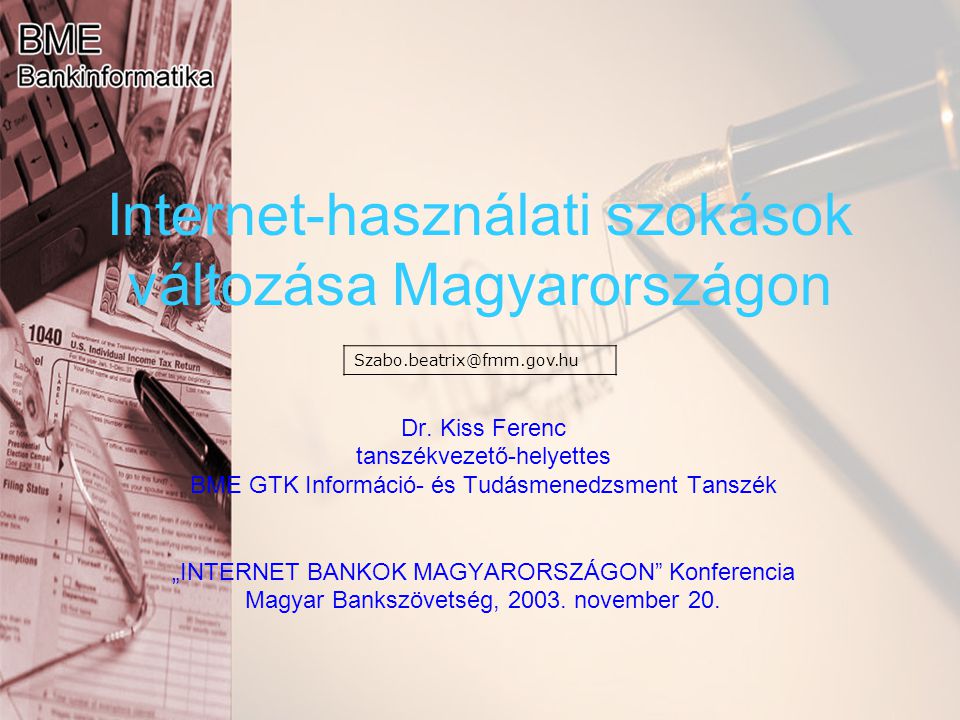 Internet-használati szokások változása Magyarországon