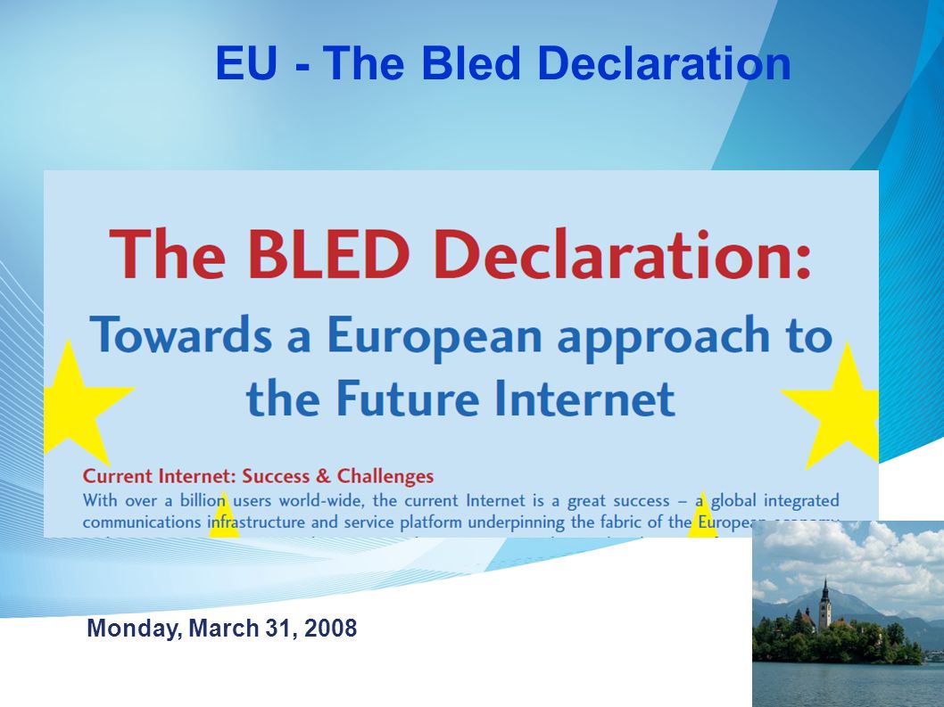 EU - The Bled Declaration