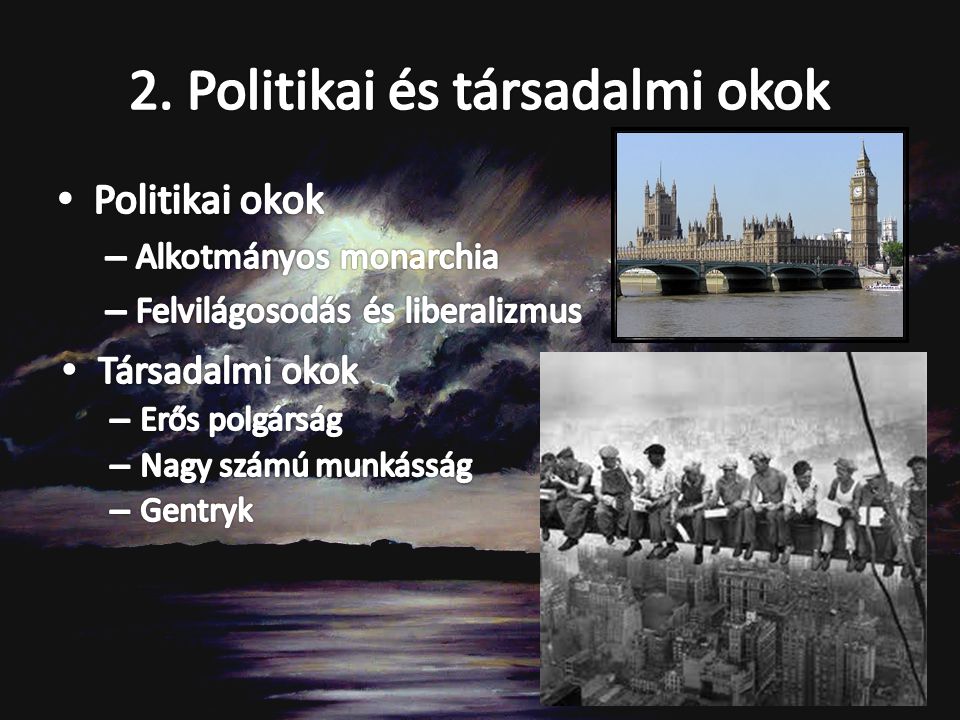 2. Politikai és társadalmi okok