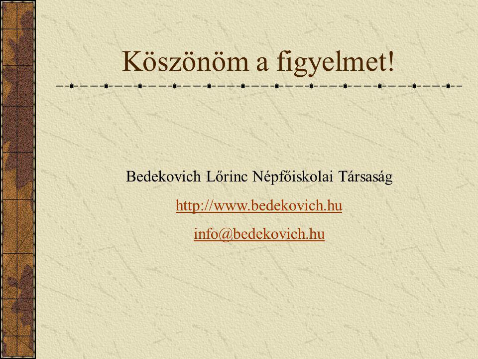 Bedekovich Lőrinc Népfőiskolai Társaság
