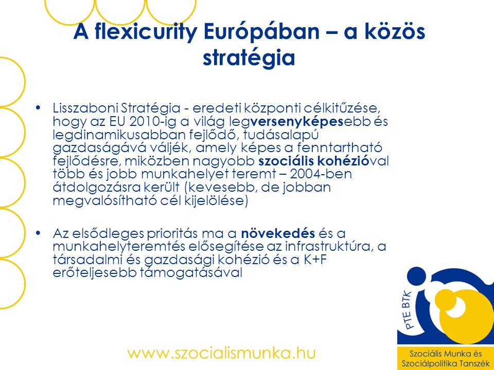 A flexicurity Európában – a közös stratégia