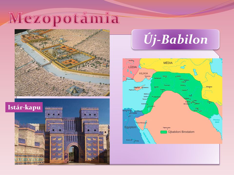 Mezopotámia Új-Babilon Istár-kapu