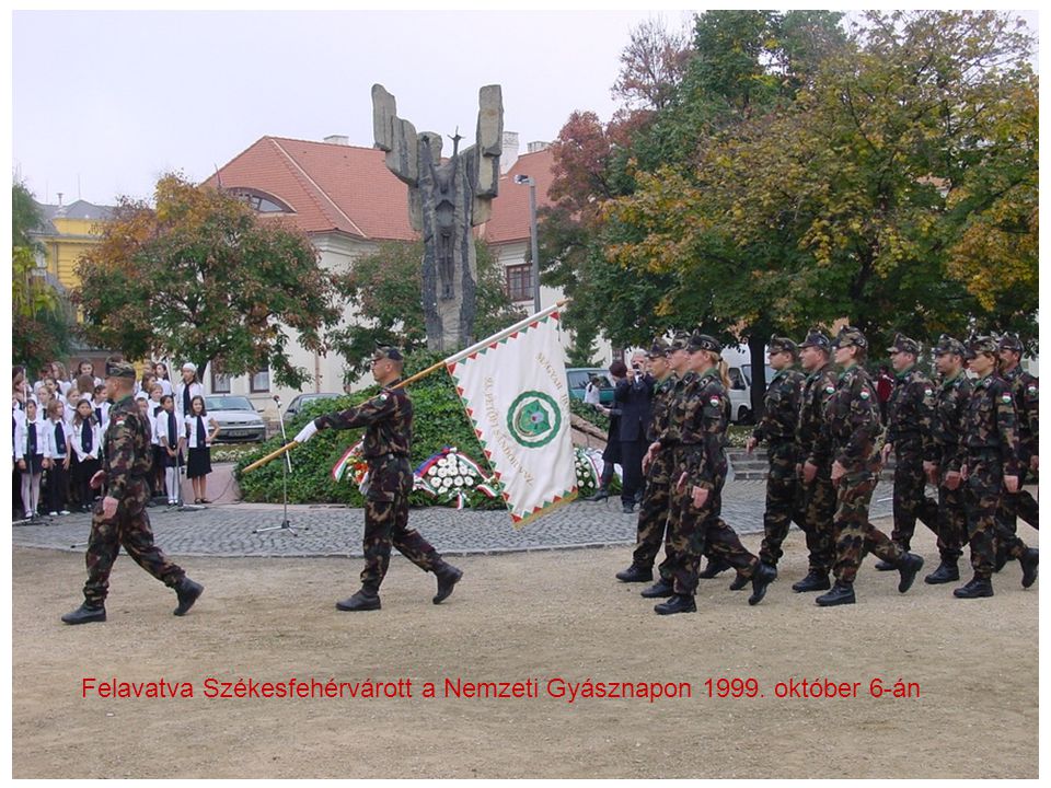 Felavatva Székesfehérvárott a Nemzeti Gyásznapon október 6-án