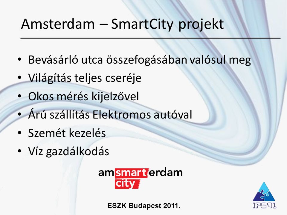 Amsterdam – SmartCity projekt