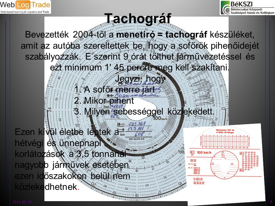 Tachográf