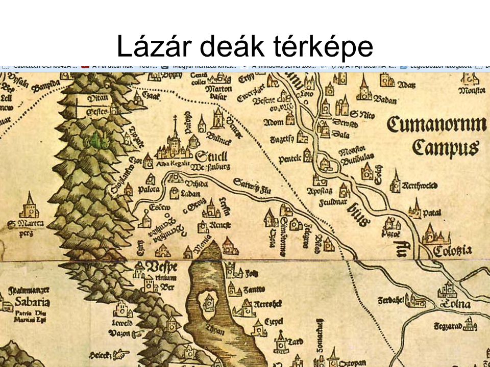 Lázár deák térképe