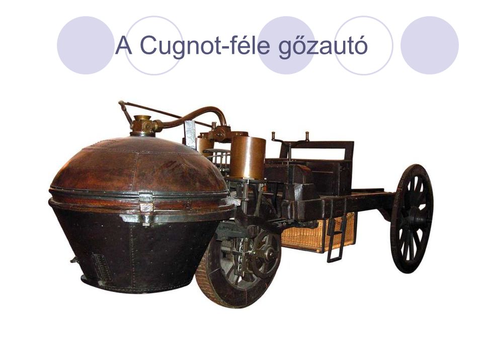 A Cugnot-féle gőzautó