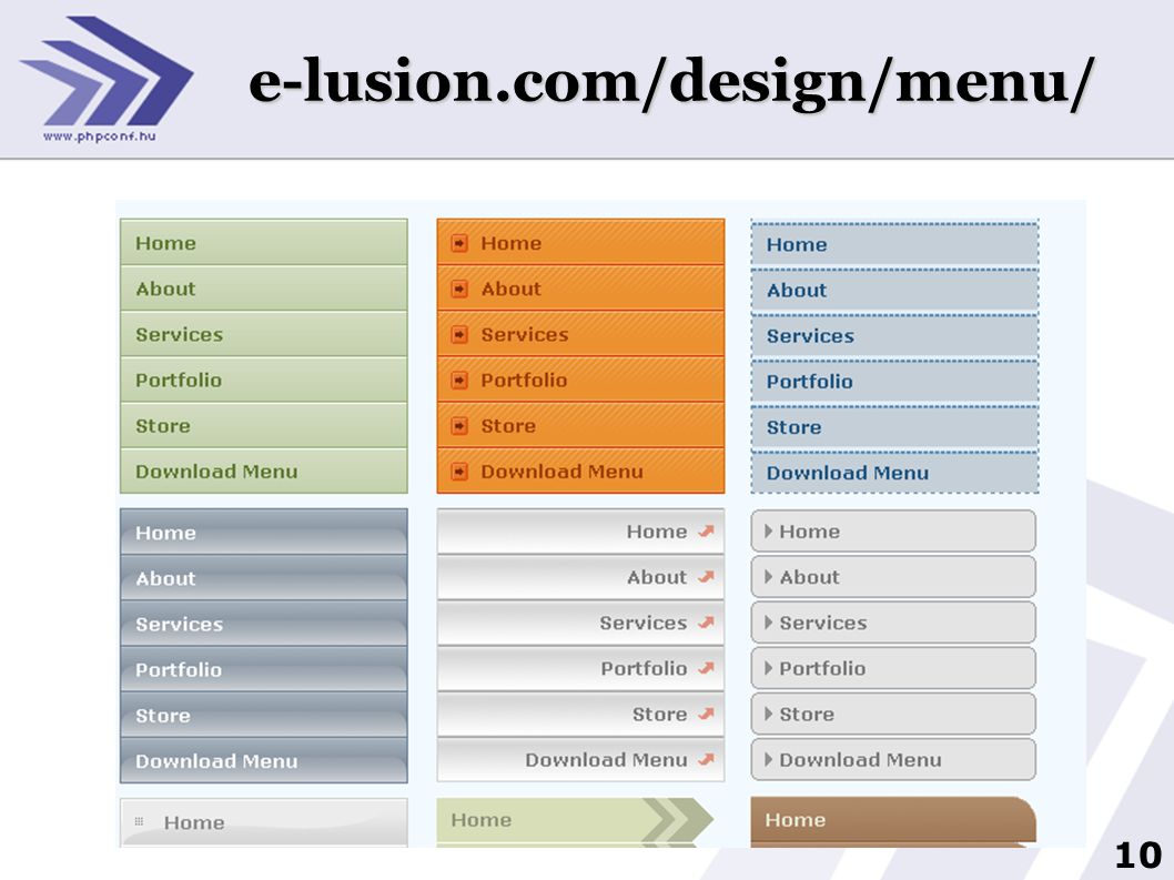 e-lusion.com/design/menu/