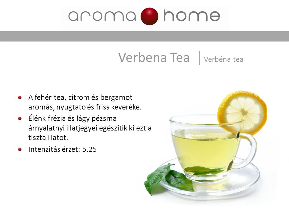 Verbena Tea Verbéna tea